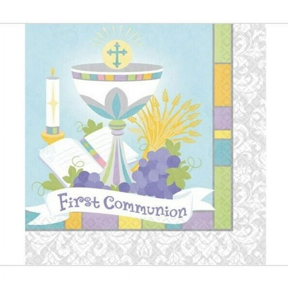 luncheon napkins md count joyous communion
