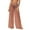 #162-Coffee, variant on Women Sheer Mesh Pants See Through Bikini Bottom Swimsuit Cover up Polka Dots Wide Leg Beach Pants