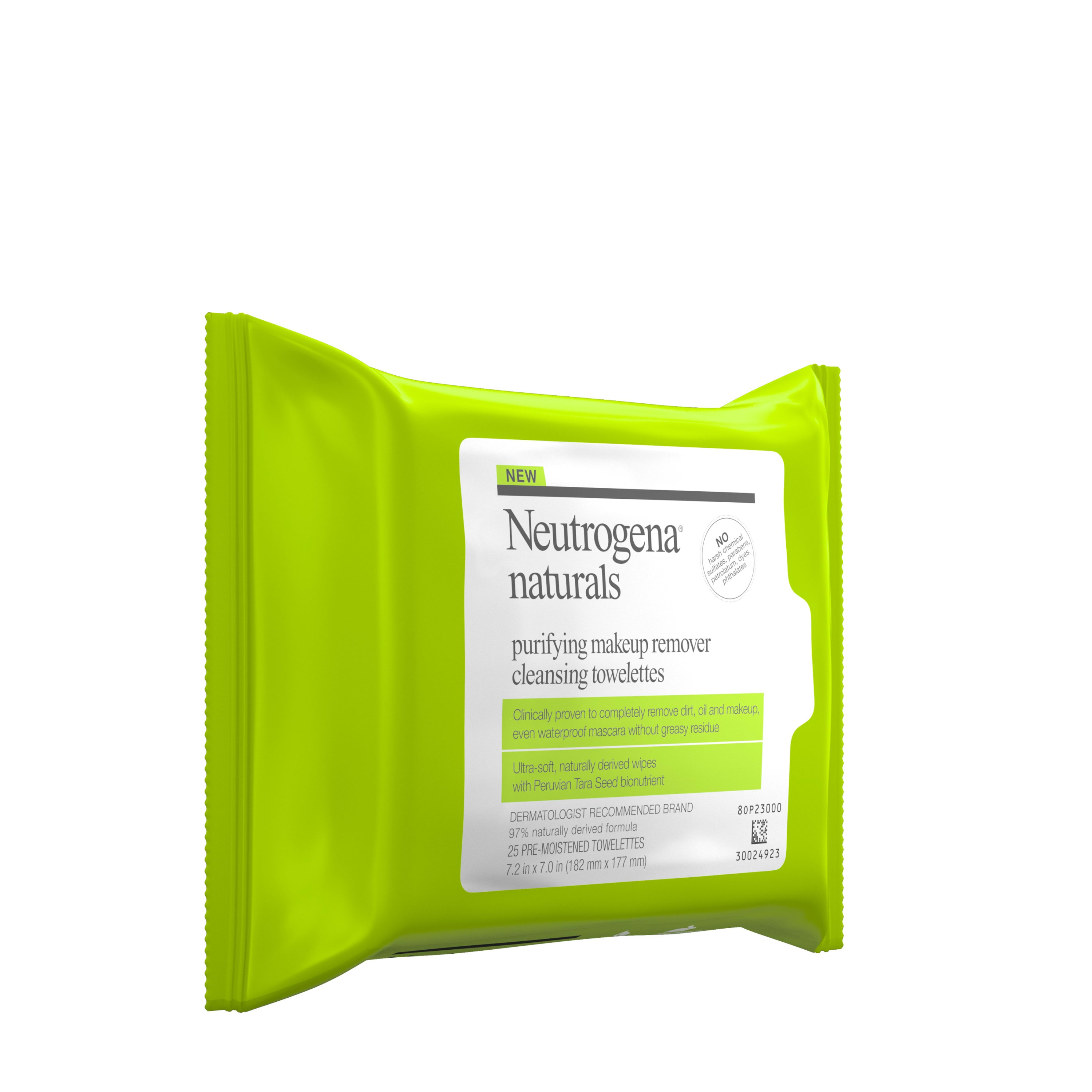 Neutrogena Naturals Purifying Makeup Remover Cleansing Wipes, 25 ct. - image 4 of 9