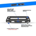 thumbnail image 4 of 2022-2024 Nissan Frontier Front Bumper,High-Quality Carbon Steel,with 2 D-Ring,Can Install Led Light Bar,DIY Colour Spraying Frame, 4 of 7