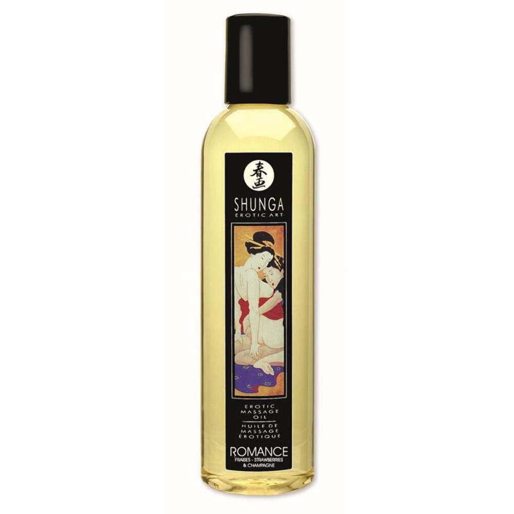 Erotic Massage - Romance - Sparkling Strawberry Wine - 8.4 Fl. Oz.