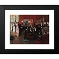 thumbnail image 2 of Jean Béraud 14x12 Black Modern Framed Museum Art Print Titled - The Reception, 2 of 5