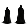 thumbnail image 1 of BELOVING 2 Pcs Cape à Capuche Femmes Hommes Unisexe Adultes Déguisement Carnaval Jeu de Rôle 70cm 110cm, 1 of 7