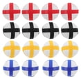 thumbnail image 2 of 16 bolas adhesivas para dardos de tela, con cierre de velcro, seguras, para deportes, accesorios para juegos de dardos para adultos y adolescentes, para fiestas en interiores y exteriores, 2 of 8
