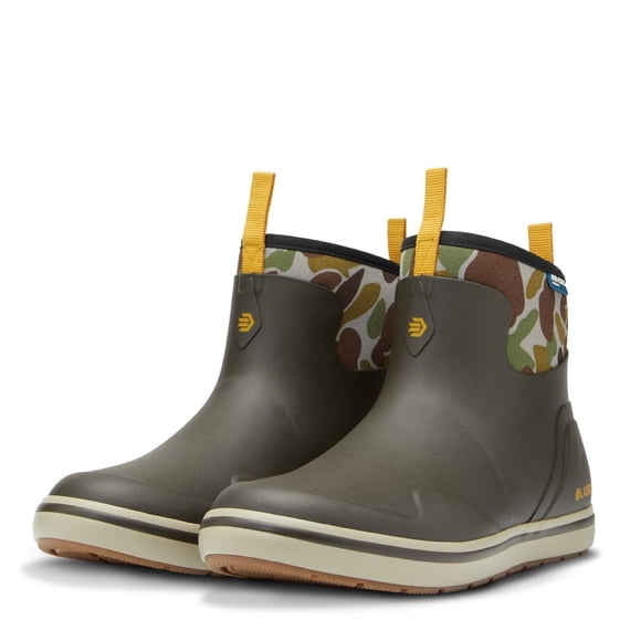 Deck Boots LaCrosse 6 Alpha de goma impermeable para hombre, color negro