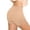 Beige, variant on HNMKIU Women's High Waist Viscose 3 Inch Lace Shorts Belly Shrinking Lifting Fading Breathable Underwear Leggings for Women Plus Size Beige,One Size