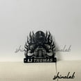 thumbnail image 2 of Shinelab Football LED Wall Art, Custom Football PlayerMetal Name Sign, Sports Room Decor 13080, 2 of 3