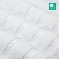 thumbnail image 3 of American Soft Linen Luxury Turkish Hand Towel Set, 100% Cotton 4 Piece Hand Face Towels for Bathroom and Kitchen, White, 3 of 10