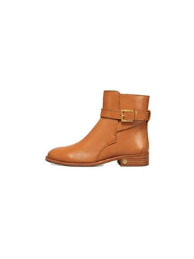 Brooke Leather Ankle Bootie, Tan