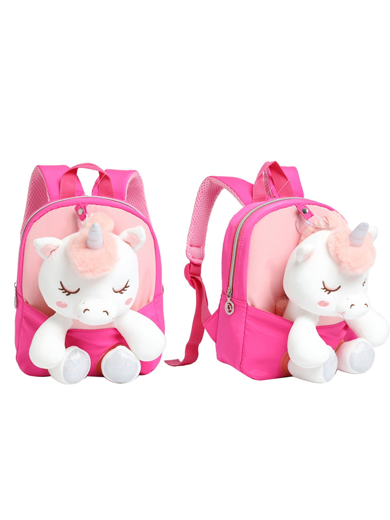 Pink Unicorn Backpack Large Capacity Waterproof Bookbag Multifunction  Casual Day