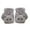 Grey A, variant on women girls gloves warm soft cute cat convertible flip top winter fingerless thick mittens for teen pink a