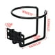 thumbnail image 3 of Portavasos plegable universal para coche y furgoneta | Se monta en cualquier superficie vertical plana | Portavasos plegable para vehículos, embarcaciones y autocaravanas | Incluye 4 tornillos, 3 of 9