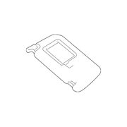 Genuine OE Kia Sun-Visor - 85210-G5830HGC
