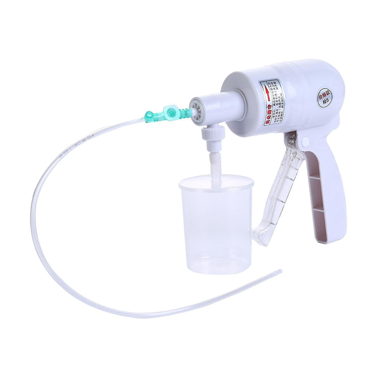 Household Handheld Sputum Aspirator Mucus Suction Machine With Hose