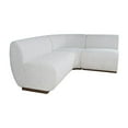 thumbnail image 6 of Jofran Modern Banquette Upholstered Sectional Bench Seating with Performance Fabric, 6 of 7