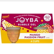 Joyba Bubble Gel Mango Passion Fruit, 4.5oz. 4 Cups