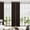 Chocolate Brown-52"W x 108"L (Pack of 2), variant on Copper Winter Curtafor Living Roomulated Warm Tiny 24 28 30 36 Inch Wide Windowulation Wamer 38x84 Length Set Of 2 Panels Pottery Terrata