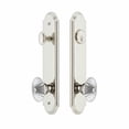 thumbnail image 4 of Grandeur Arc Tall Plate Single Cylinder One Piece Knobset with Knob, 4 of 6
