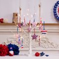 thumbnail image 4 of 30 piezas de adornos para el Día de los Caídos, adornos para el 4 de julio, adornos de estrellas con la bandera patriótica estadounidense, 4 of 5
