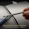 thumbnail image 2 of xianyou-Wordsworth et Recharges de Stylos à Bille Noirs [Bleu], Ensemble de 4, Recharges Remplaçables - Pointe Grand, Encre Bleue à Séchage Rapide, Stylos à Bille de Taille Standard, Écriture Fluide, 2 of 4