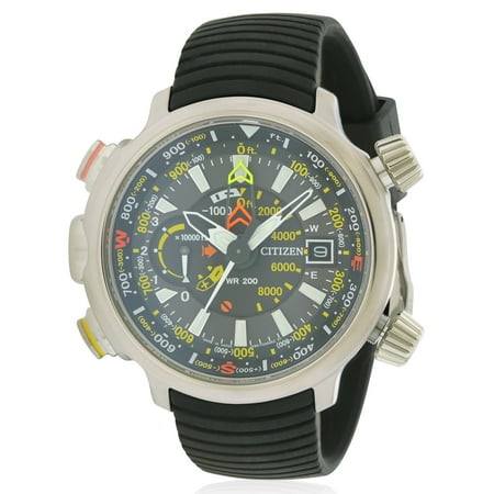 Citizen Eco-Drive Altichron Titanium Rubber Men's Watch, BN5030-06E