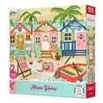 thumbnail image 2 of Ceaco 500 Piece Beach Bungalows (Olivia Gibbs) Interlocking Jigsaw Puzzle, 2 of 6