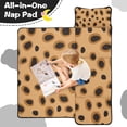 thumbnail image 4 of Beige and Black Of Leopard Print Toddler Nap Mats for Kids Preschool,Sleeping Mat Bag or Kids,Toddler Sleeping Bag,Toddler Nap Mat or Daycare, 4 of 6