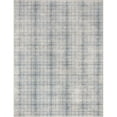 thumbnail image 2 of Well Woven Rio Flatweave Distressed Plaid 5'3" x 7'3" Area Rug Blue Cream, 2 of 7