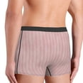 thumbnail image 5 of Kll Pink Stripes Men'S Cotton Boxer Briefs Underwear-Large, 5 of 9