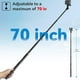 thumbnail image 2 of Palo para selfies Smatree de 1,78 m compatible con DJI OSMO 360 GoPro, 2 of 7