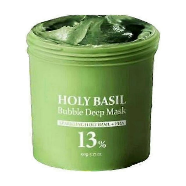 Holy Basil Bubble Deep Mask - for all skin types - Deep Cleaning Facial Mask 90g