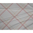 thumbnail image 4 of oneOone Tissu Polyester Lycra Tartan à Carreaux Imprimé 1 Yard 56 Pouces de Large, 4 of 4
