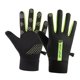 thumbnail image 5 of 2 Guantes De Invierno, Calentadoras Para Actividades Al Aire Libre, Motociclismo, Ciclismo, Hombres, Sin Cordones, Negro Y Verde, 5 of 8
