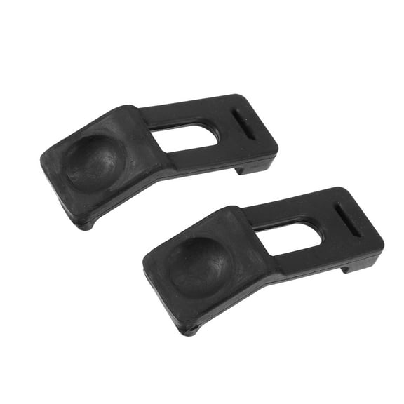 81309-HF1-750 Rear Rack Door Rubber Strap Band for Honda TRX200 TRX300 2x4 4x4 Rubber Black 1 Pair