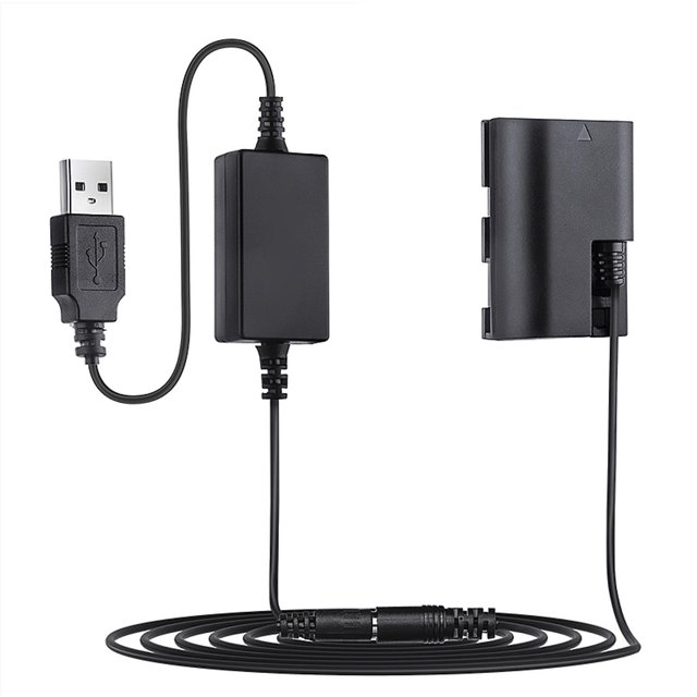 Conveniente cámara de alimentación Usb a Dr E6 para Lp E6 Ack-e6 batería simulada para 5d Mark,11 Feliz Sencillez