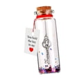thumbnail image 3 of Regalos en frasco para el Día de San Valentín: Llave de mi corazón, botella de deseos para ella, regalo romántico 1 pieza, 3 of 9