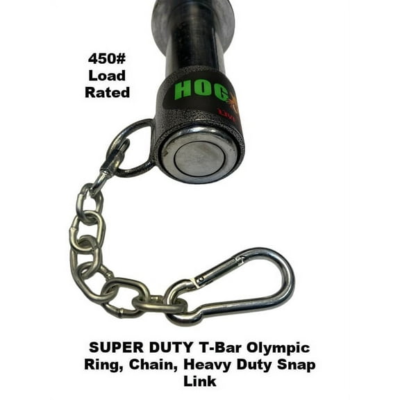 HOG LEGS T-bar Row Ring Olympic