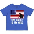 thumbnail image 3 of Inktastic Military Uncle is My Hero US Flag Boys or Girls Toddler T-Shirt, 3 of 5