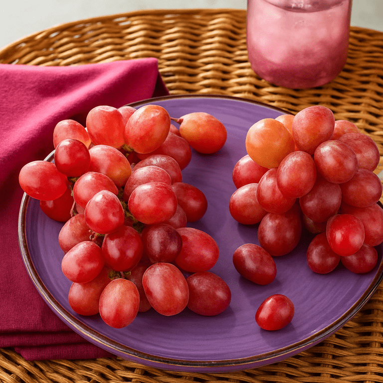 Fresh Red Seedless Grapes, Bag (2.25 lbs/Bag Est.)