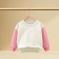 thumbnail image 6 of StSilkitty Boys Girls Long Sleeve Sweatshirts Color Block Crewneck Pullover Tops Fall Winter Warm Clothes Size 2-12, 6 of 9