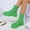 #078-Green, variant on Roncen Women's Knit Ankle Boots - Comfy Chunky Sole Low Heel Booties for Autumn Winter, Universal Fit Slip Resistant Casual Shoes with Thick Warm Socks, Stylish & Versatile