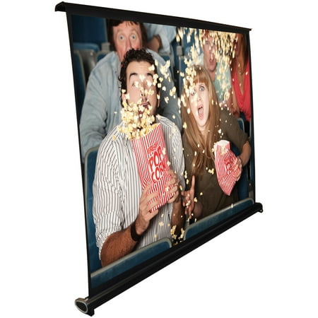 UPC: 0068888763301 | Pyle Portable Projector Screen – Mobile Projection Screen Stand  Lightweight Carry & Durable  40 Inch White