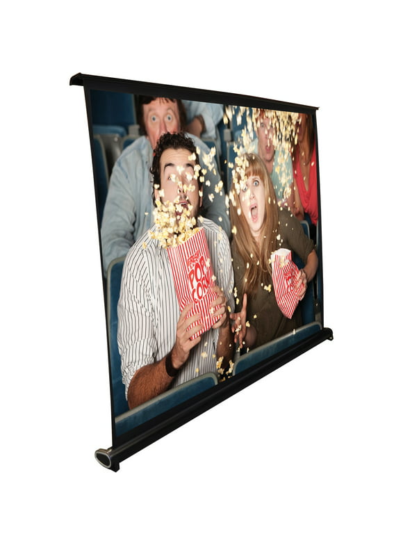Pyle Portable Projector Screen - Mobile Projection Screen Stand, Lightweight Carry & Durable, 40 Inch White