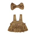 thumbnail image 1 of Vestido de princesa Treayes para muñecas, 17 cm, con lazo de terciopelo, 1 of 7