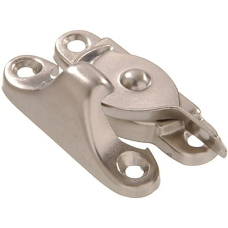 Nickel Window Lock - Part 851837 Satin Nickel Sash Lock, by Hillman, Single Item, Great Value, New in
