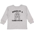 thumbnail image 3 of Inktastic Basset Hound Dog Gift Boys or Girls Long Sleeve Toddler T-Shirt, 3 of 5