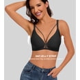 thumbnail image 4 of Daystry Womens Bras Wireless Seamless Bra No Underwire Push Up Full Coverage Comfort Everyday T-Shirt Bra, 4 of 12