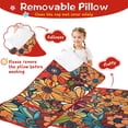 thumbnail image 3 of Pioneer Flower Floral Print Pattern Toddler Nap Mats for Kids Preschool,Sleeping Mat Bag or Kids,Toddler Sleeping Bag,Toddler Nap Mat or Daycare, 3 of 6