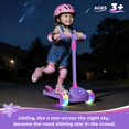 thumbnail image 2 of Patinete Infantil Nattork Ruedas Luminosas 3 Alturas Ajustables, 2 of 7