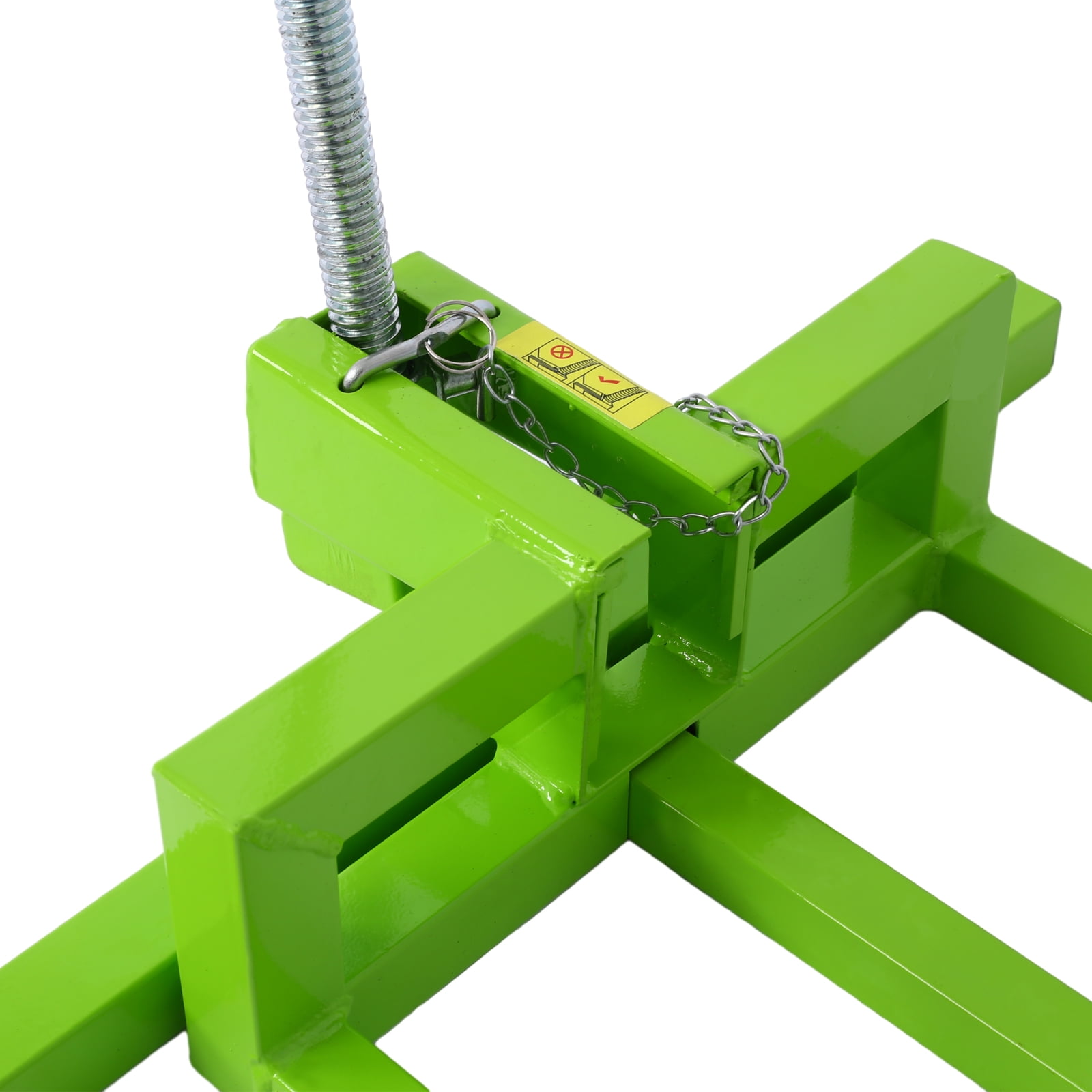 Lawn Tractor Lift, 45° Tilt Adjustable Universal Lawn Mower Lift, 800 Lbs Capacity Lawn Tractor Lifter, Easy Lawn Mower Lift for Cleaning Aid,Green